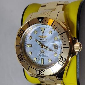 Invicta Gold Grand Diver Watch